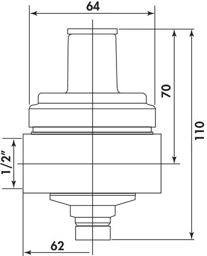 Réducteur de pression réglable 1 a 7.5 bars - DN50 et DN65 à Brides PN10/16