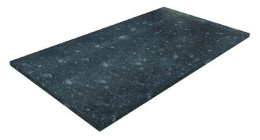 Receveur de douche résine de synthèse RECEA terrazzo noir 80x180 - ELMER