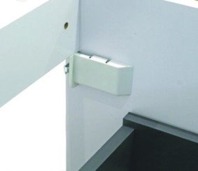 Meuble OSLO sur pieds 3 tiroirs 80cm blanc mat - BATHROOM THERAPY