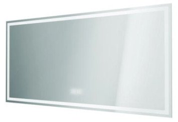 Miroir LED Lausane 120X60cm contours sablés - ELMER