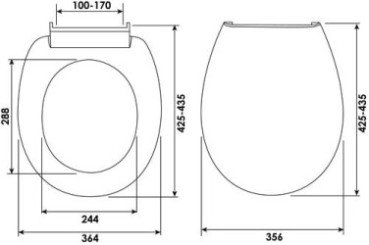 Abattant thermoplastique - ROLF