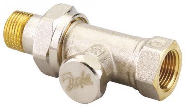 Té de réglage à vidange type rlv-s 20/27 - DANFOSS