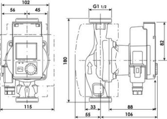 Circulateur Startos Pico 25/0,5-4 180mm - WILO