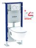 Pack WC suspendu complet autoportant DUOFIX + plaque SIGMA20 - GEBERIT